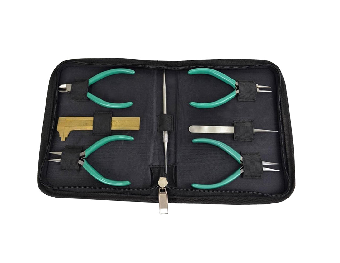 7-Piece Beading Tool Kit with Storage Case