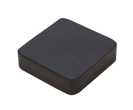 4 inch rubber bench block vulcanized non-marring firm work surface for metalworking and jewelry tasks