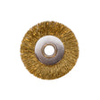 3/4" UNMOUNTED BRUSH, BRASS CRIMPED, 1/8" HOLE