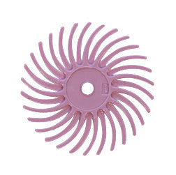 3M RADIAL DISC 9/16 inch pumice pink abrasive finishing disc pack of 12