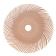 3M Radial Disc 3-inch 6 micron peach abrasive disc for fine finishing and polishing