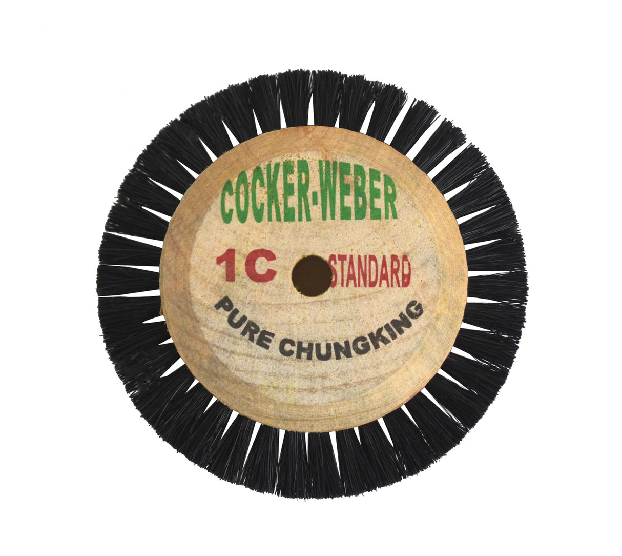 Wooden Hub Brush - 1C Chungking Superior w/ 1 Row