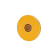 YELLOW MUSLIN BUFF - STITCHED, LEATHER CENTER 4 X 50P 