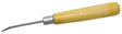 Curved Slim Burnisher w/ Wooden Handle by PMC Supplies