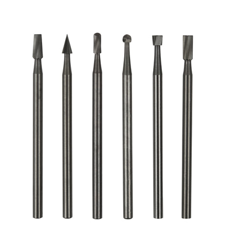 6-Piece Wax Detailer's Bur Set