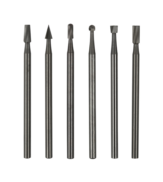 6-Piece Wax Detailer's Bur Set