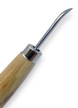 Burnisher Curved With Wooden Handle, 2 by PMC Supplies