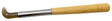 Agate burnisher with round 10mm wooden handle No.24 for jewelry polishing