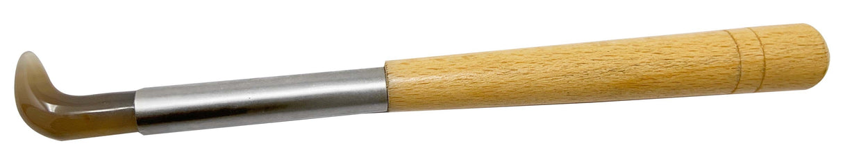 Agate burnisher with round 10mm wooden handle No.24 for jewelry polishing