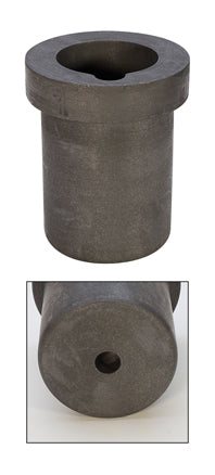 Graphite crucible for electric furnace 1kg high-purity thermal shock resistant metal melting container