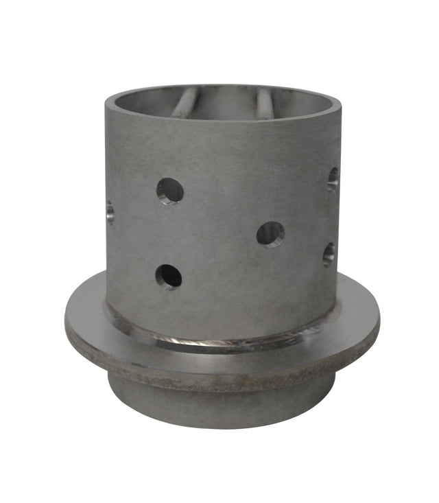 3" x 7" Perforated Stainless Steel Flask by PMC Supplies