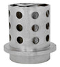 3" x 4" Perforated Stainless Steel Flask