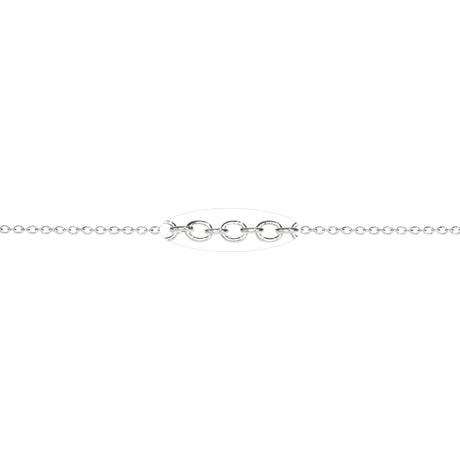 1.5 MM Sterling Silver Cable Chain (Per Inch)