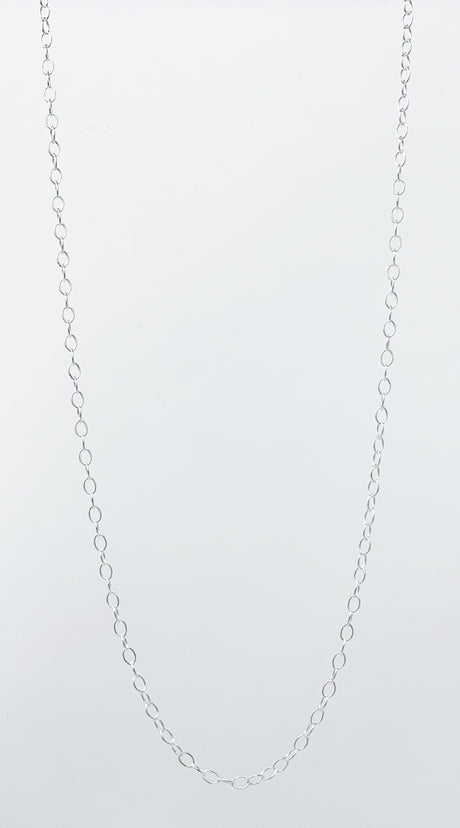 3 MM Sterling Silver Open Cable Chain (Per Inch)