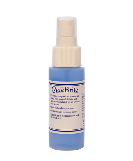 QuikBrite Cleaner 8 oz blue spray bottle biodegradable enzyme-based surface cleaner