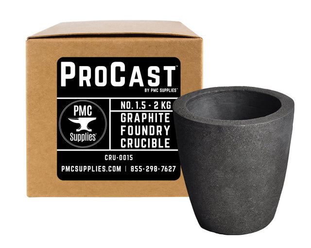 No 1.5 - 2 Kg Clay Graphite Foundry Crucible