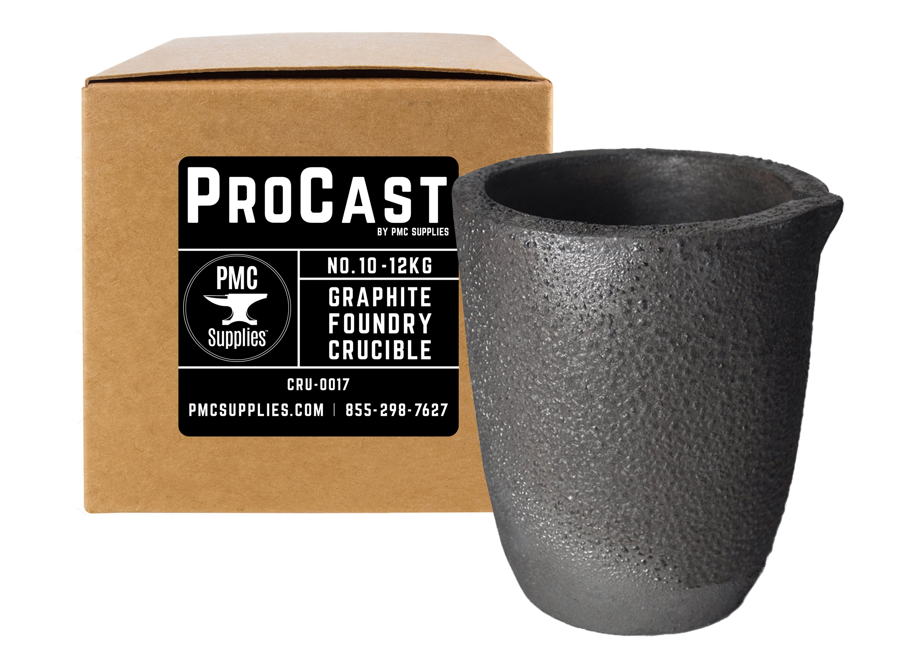 ProCast™ No 10 - 12 Kg Clay Graphite Foundry Crucible for High