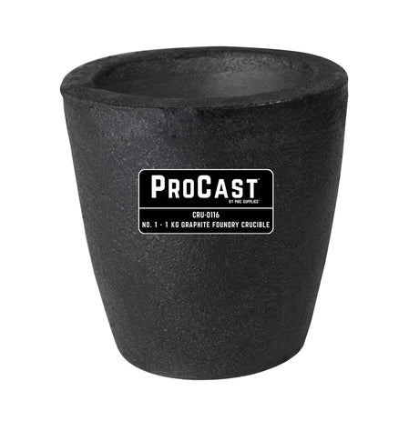ProCast™ Premium Black No. 1 - 1 Kg Foundry Crucible by PMC Supplies