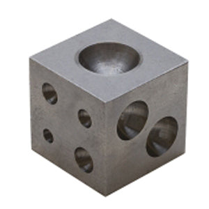 Dapping Cube Steel Dapping Block 12 Depressions 1 Inch Cube – PMC Supplies