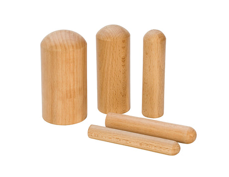 5-Piece Wooden Shaping Punch Set