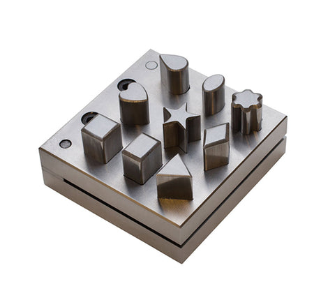 Disc Cutter w/ 9 Assorted Shapes by PMC Supplies