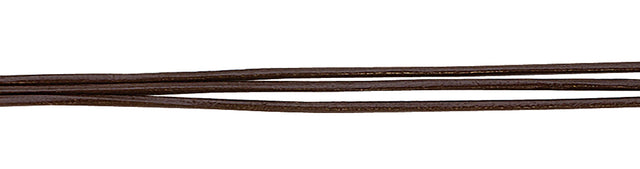 100 Meters - 0.50 mm Round Brown Leather Cord