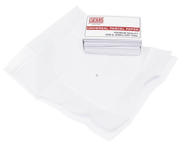 Diamond Container Paper White Universal Parcel Paper for Diamonds - Protect & Present Gems ...