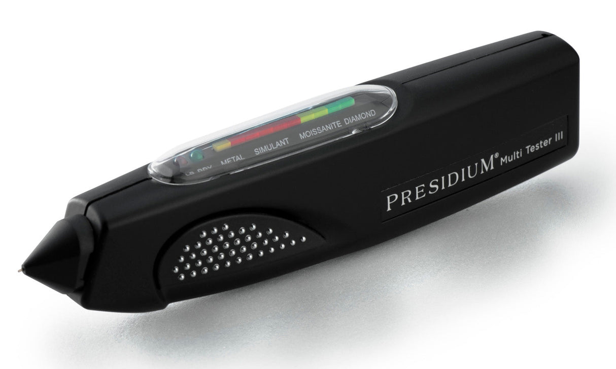 Presidium Multi Tester handheld gemstone tester with dual thermal and electrical conductivity measurement