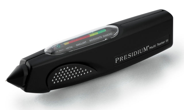 Presidium Multi Tester handheld gemstone tester with dual thermal and electrical conductivity measurement