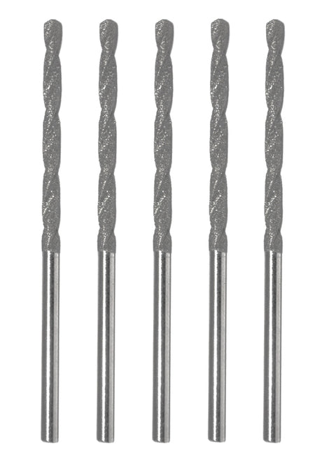 5 Pack Diamond Coated Drills Size #61