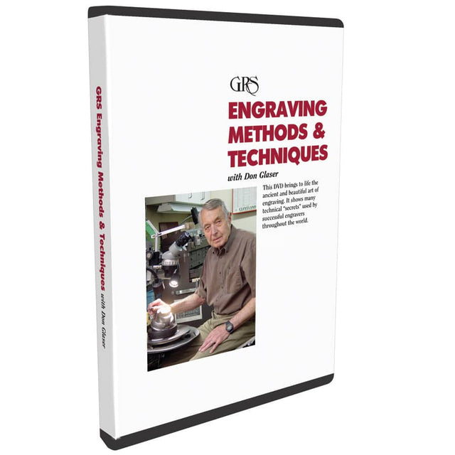 GRS 011-483 DVD-Engraving Methods & Techniques by Don Glaser 4HR