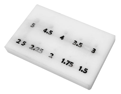 Darlin Draw Plate Size: Hole 1.5 to 5mm by PMC Supplies