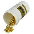 NuCast Casting Formula gold melting beads in white container for flawless casting