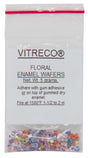 Vitreco Floral Enamel Wafers EF-8