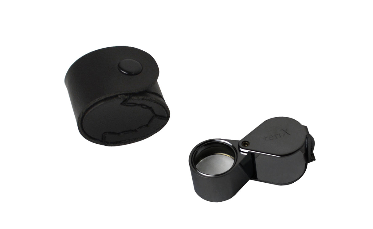 18 MM - 10X Black Triplet Eye Loupe