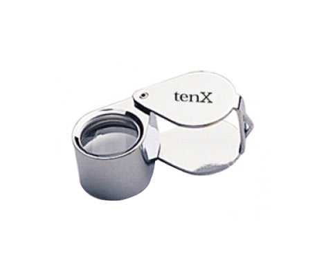 18 MM - 10X Silver Triplet Eye Loupe