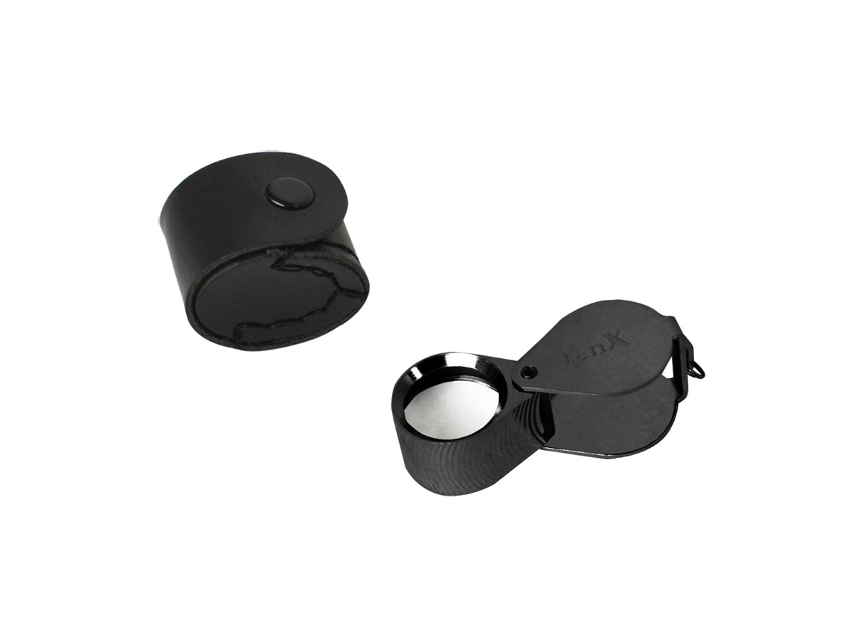 21.5 MM - 10X Triplet Diamond Cut Black Eye Loupe