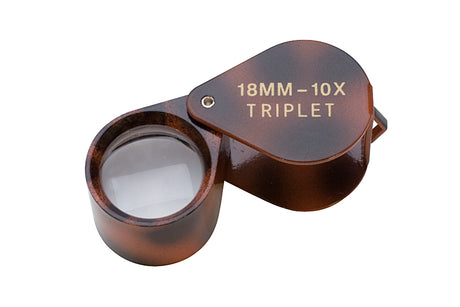 Brown Tortoise Eye Loupe