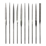 10-Piece Diamond Needle File Set - 4"