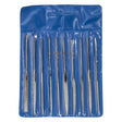 10-Piece Diamond Needle File Set - 4"