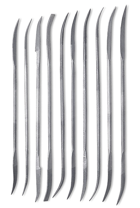 10 Piece Riffler Files Set - 6" 