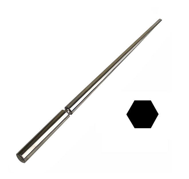 Steel Hexagonal Bezel Mandrel 11"