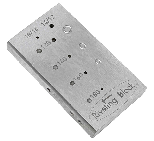 Steel Riveting And Forming Block Anvil For Precision – PMC Supplies