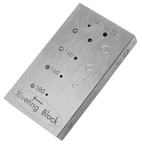 Steel Riveting and Forming Block Anvil