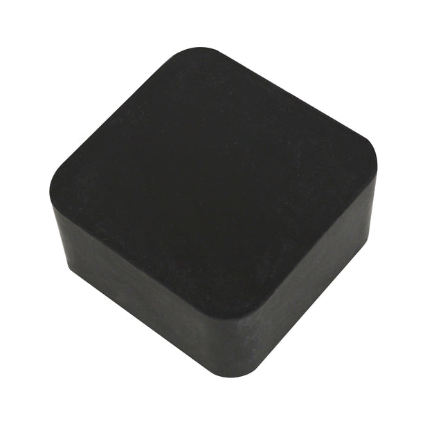 2" x 2" x 1" Rubber Dapping Block Stamping Surface