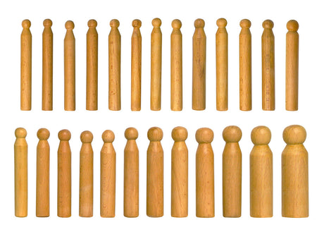 24 Piece Wooden Dapping and Doming Punch Set