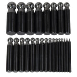 24 Piece Steel Punch Set - 7/64" to 9/16"