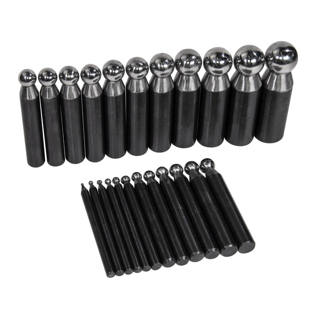 Steel Doming Punch Set (Set of 24)