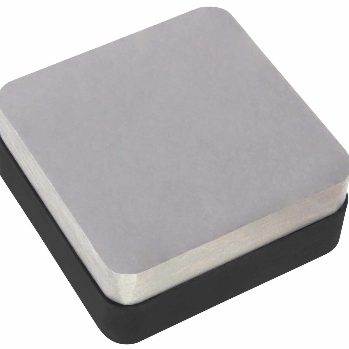 Rounded Square Bench Block Steel Rubber 2Point5In 1In – PMC Supplies
