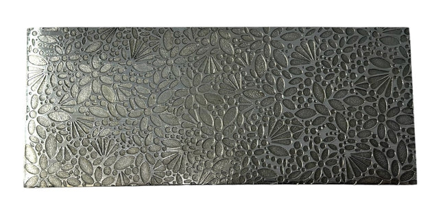 Texture Plate Pattern Plate for Press or Rolling Mill Style 54 Floral